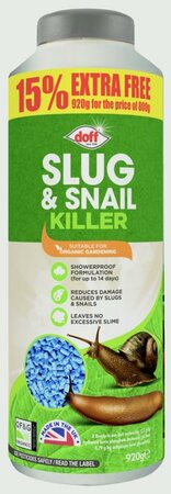 Doff Slug & Snail Killer with 15% EXTRA FREE 920g