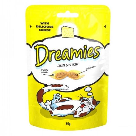 Dreamies Cat Treats - Cheese - 60G