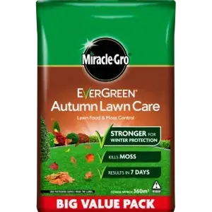 Evergreen Autum Lawn Care 14Kg Bag 360Sqm + 40Sqm Free - 400Sqm