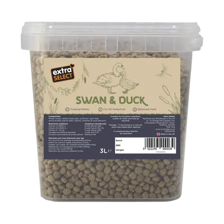 Extra Select Swan and Duck Feed Bucket 3L
