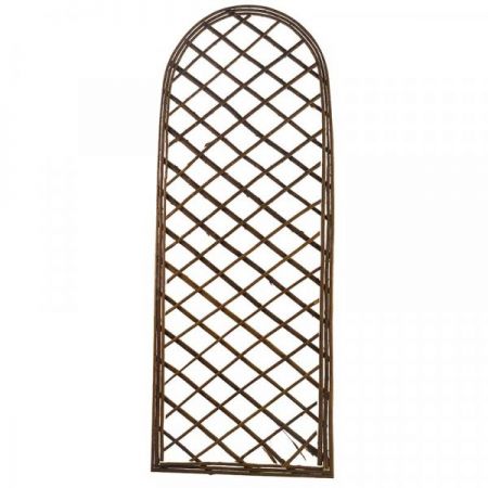 Extra Strong Framed Willow Round Trellis 1.8m x 0.6m
