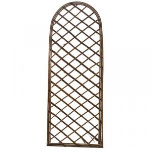 Extra Strong Framed Willow Round Trellis 1.8m x 0.6m