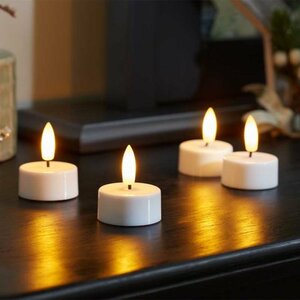 Faux Flame T-Light 4pk
