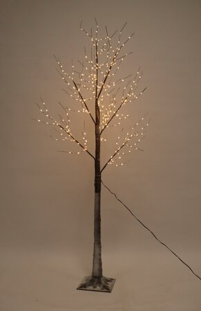 Festive 180cm Lit Warm White Snow Twig Tree