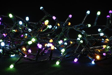 Festive 360 Aurora Multi-Colour Glow-Worm Lights