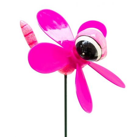 Fountasia Fun Spinner Dragon Fly Pink