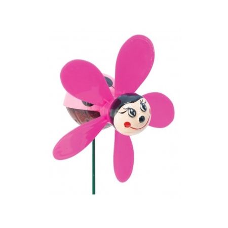 Fountasia Fun Spinner Ladybird Pink