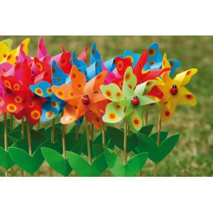 Fountasia Fun Spinners Multicoloured Flowers