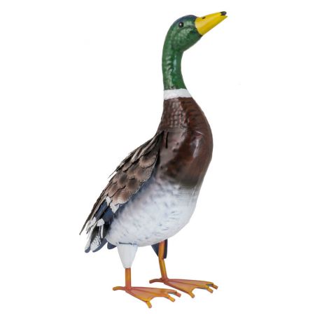 Fountasia Water Birds - Large Mallard Duck Standing Tall