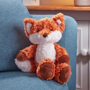 Fred Fox 35cm Seated Plush Decoration