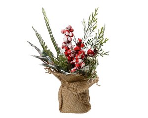 Frosted Berry Table Decoration 20cm