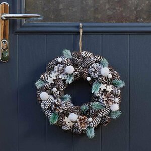 FrostPine Wreath - 30 cm - image 2