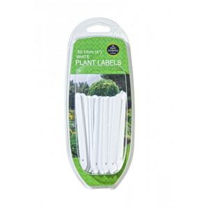 Garland 15Cm (6") White Plant Labels (50)