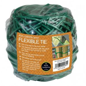 Garland 40M Flexible Tie Green 3Mm