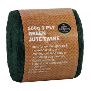 Garland 500g 3 Ply Green Jute Twine