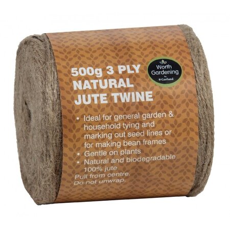 Garland 500g 3 Ply Natural Jute Twine