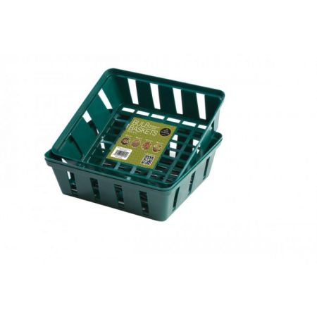 Garland Bulb Baskets Rectangular 23Cm X 21Cm (Pack Of 3)