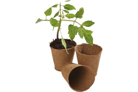 Garland Round Fibre Pots 24 x 6cm Pack - image 2