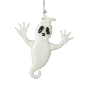 Glass Ghost Hanging Decoration