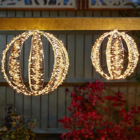 GoldTwist Globe - 40cm