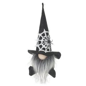Gonk in Black Spider Web Hat