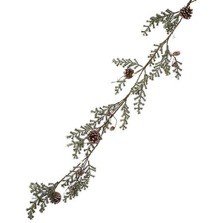 Green Large Pinecone Garland