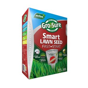 Gro-Sure Smart Lawn Seed Fast Start 1kg 25sqm