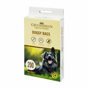 Groundsman Superior Quality Doggy Bags - 200 Pack