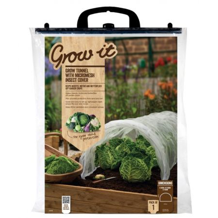 Grow It Grow Tunnel With Micro Mesh Insect Cover - image 1