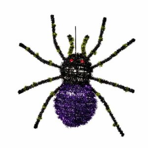 Halloween Sparkle Spider Decoration - image 2