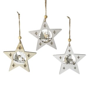 Hanging Christmas Star Mix