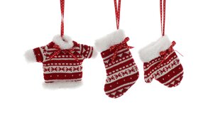 Hanging Scandi Design Jumper Decoration 10cm