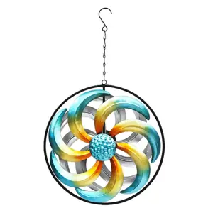 Hanging Windmill - Blue Wave
