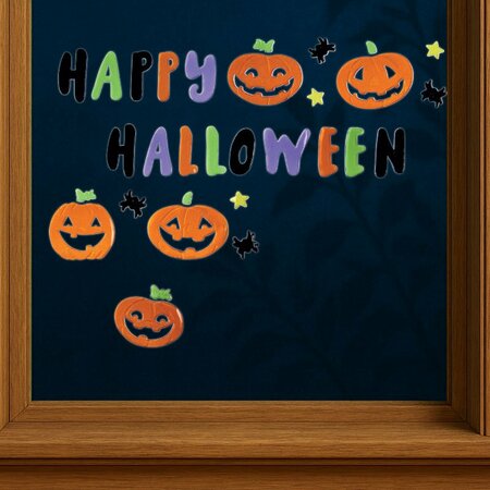Happy Halloween Gel Sticker Set