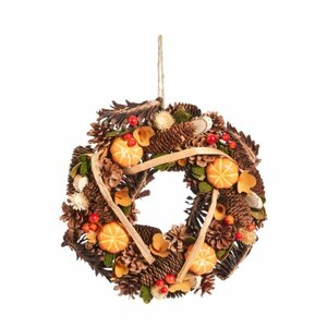 Harvest Home House & Garden Wreath 36cm