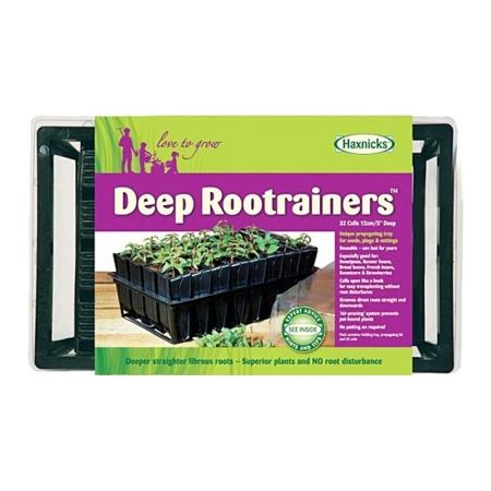 Haxnicks Deep Rootrainers 32 Cell 12Cm Deep