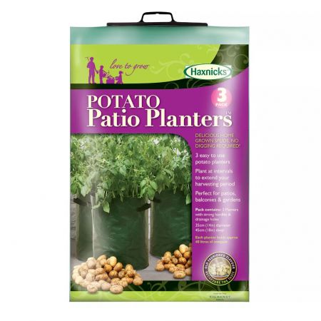 Haxnicks Potato Patio Planter Pack Of 3 - image 1
