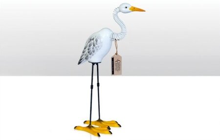 Henry Heron Metal Farmyard Ornament