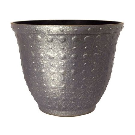 Hobnail Planter 33Cm - Faux Concrete