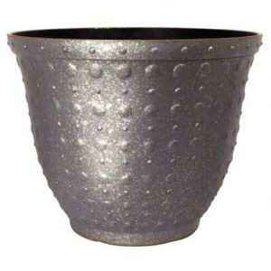 Hobnail Planter 33Cm - Faux Concrete