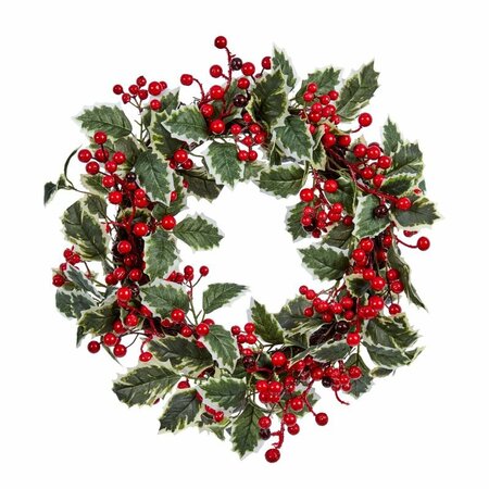 HollyBerry Wreath - 40cm - image 1