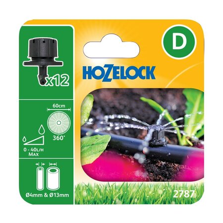Hozelock 360° Adjustable Sprinklers 2787 Pack of 12 - image 1