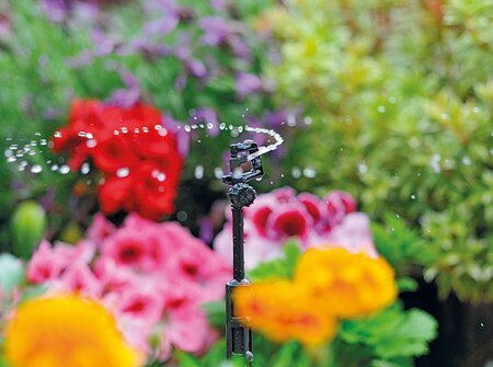Hozelock 360° Vari Rotor Spray Adjustable Sprinkler 2798 Pack of 5 - image 2