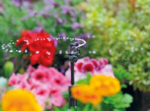 Hozelock 360° Vari Rotor Spray Adjustable Sprinkler 2798 Pack of 5 - image 2