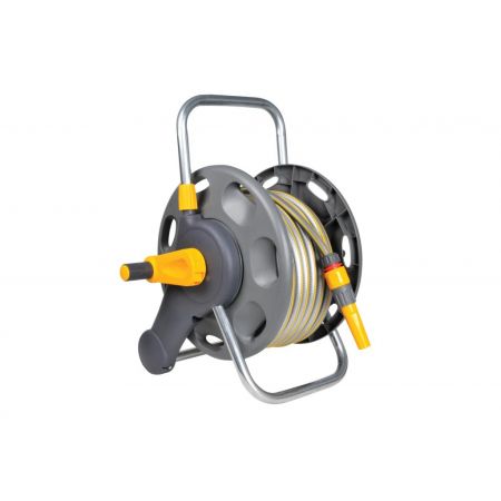 Hozelock Compact 2In1 Reel With 25M Hose And Fittings 2431