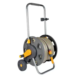 Hozelock Hose Cart Reel 30m + Fittings 2434