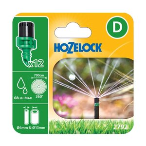 Hozelock Micro sprinkler 360° 2792 Pack of 12 - image 1