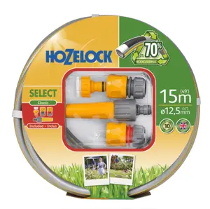 Hozelock Select Hose Starter Kit 12.5mm 15m