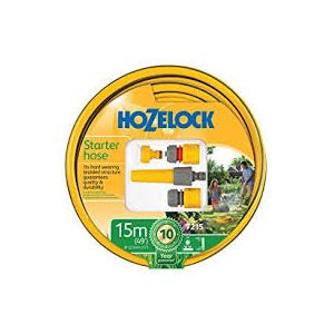 Hozelock Starter Hose 15M With Fittings 7215 9