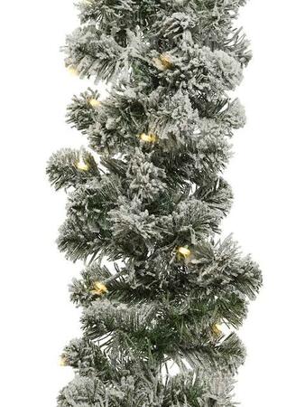 Imperial Prelit Snowy Garland 270cm